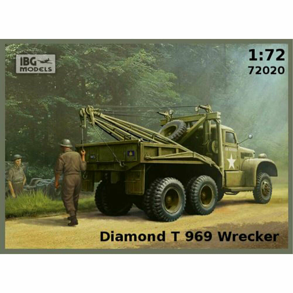 IBG 1/72 Diamond T 969 wrecker Scale Model IBG Models