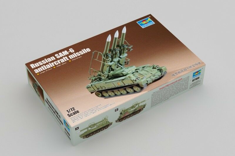 Trumpeter 1/72 Russian SAM-6 Antiaircraft Missile Scale Model Trumpeter