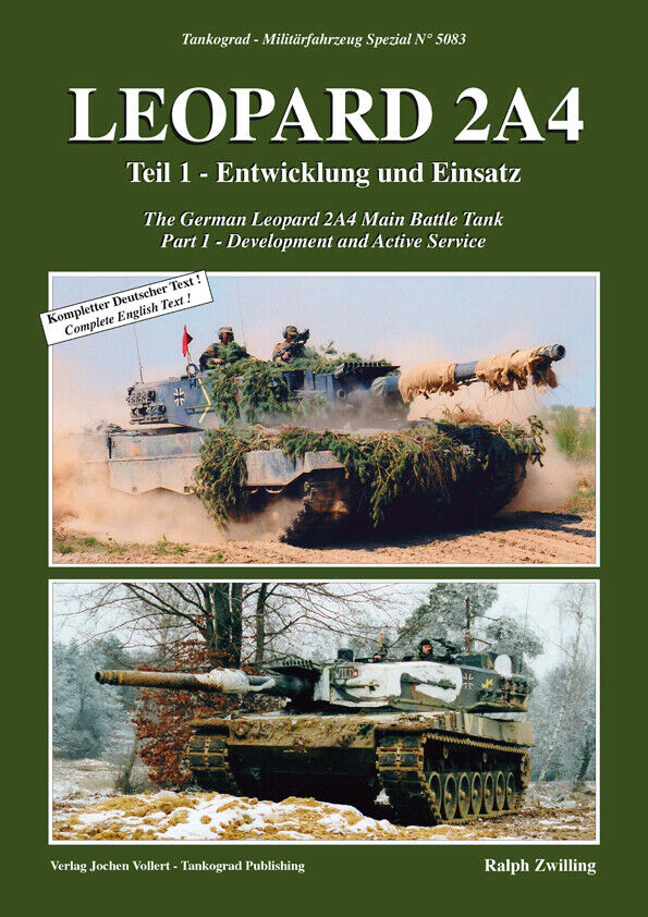 Tankograd 5083 Leopard 2A4 Part 1 Book Tankograd