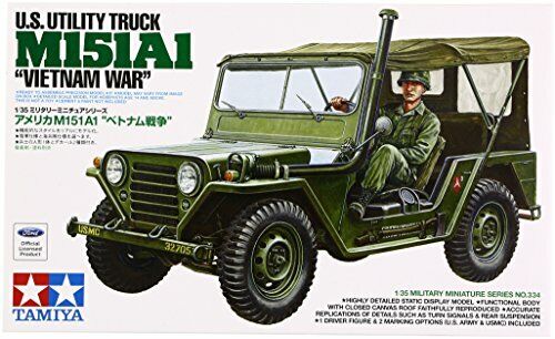 Tamiya 1/35 M151A1 "Vietnam War" Scale Model Tamiya