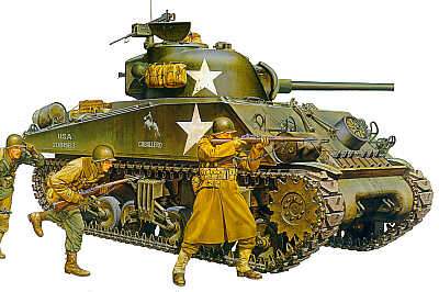 Tamiya 1/35 M4A3 Sherman Scale Model Tamiya Default Title
