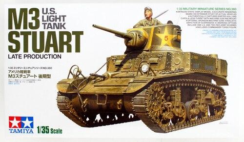 Tamiya 1/35 M3 Stuart, late production Scale Model Tamiya Default Title