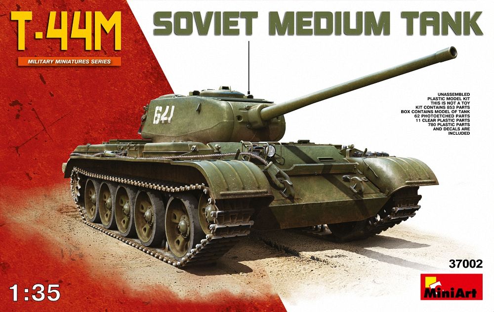 MiniArt 1/35 T-44M Soviet Medium Tank
