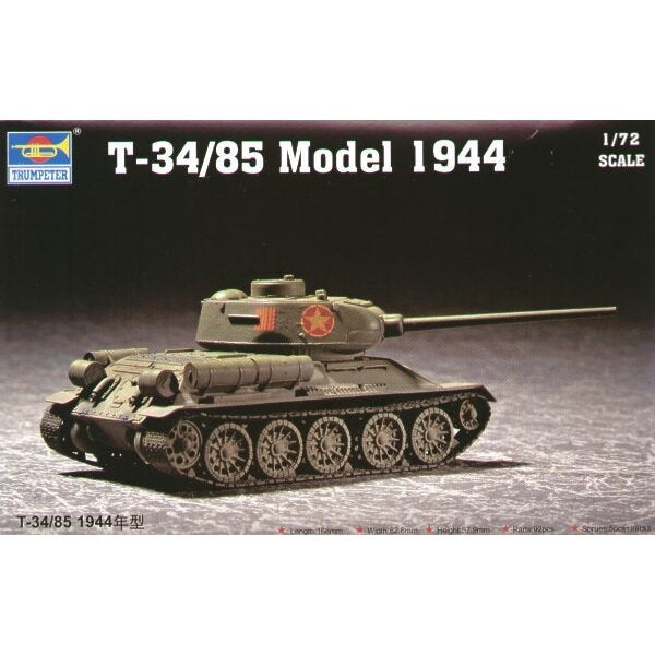 Trumpeter 1/72 T-34/85 Model 1944 Scale Model Trumpeter