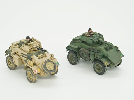 The Table Top Workshop 1/72 Humber Armoured Car Mk2/4 (x4) Scale Model the table top workshop