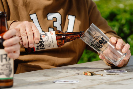 Tiger 131 Lager and Tiger 131 Pint Glass Gift Selection Drink The Tank Museum