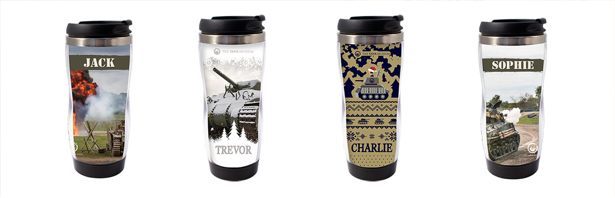 Personalised Travel Mug – The Tank Museum