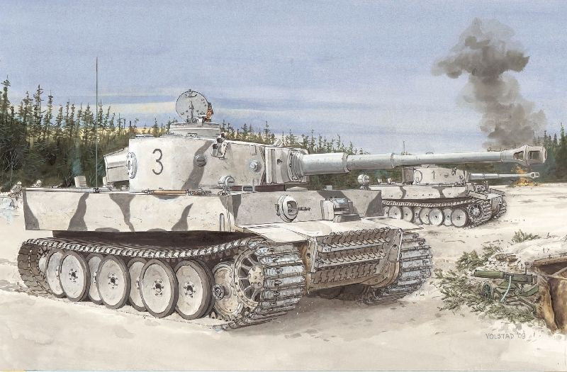 Dragon 1/35 Tiger I Initial Production s.Pz.Abt.502 Leningrad Region 1942/43