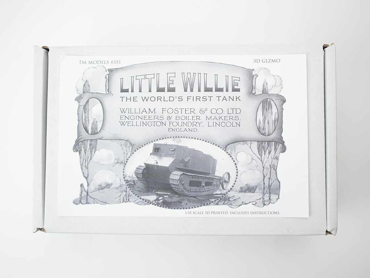 PRE-ORDER: Little Willie 1/35 3D Printed Model