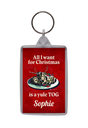 Yule Tog Personalised Keyring TEST Keyring My Moments