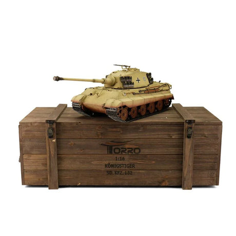 1/16 RC Kingtiger Sand BB Smoke (weight,RM,WO) Pre-Built Model Torro