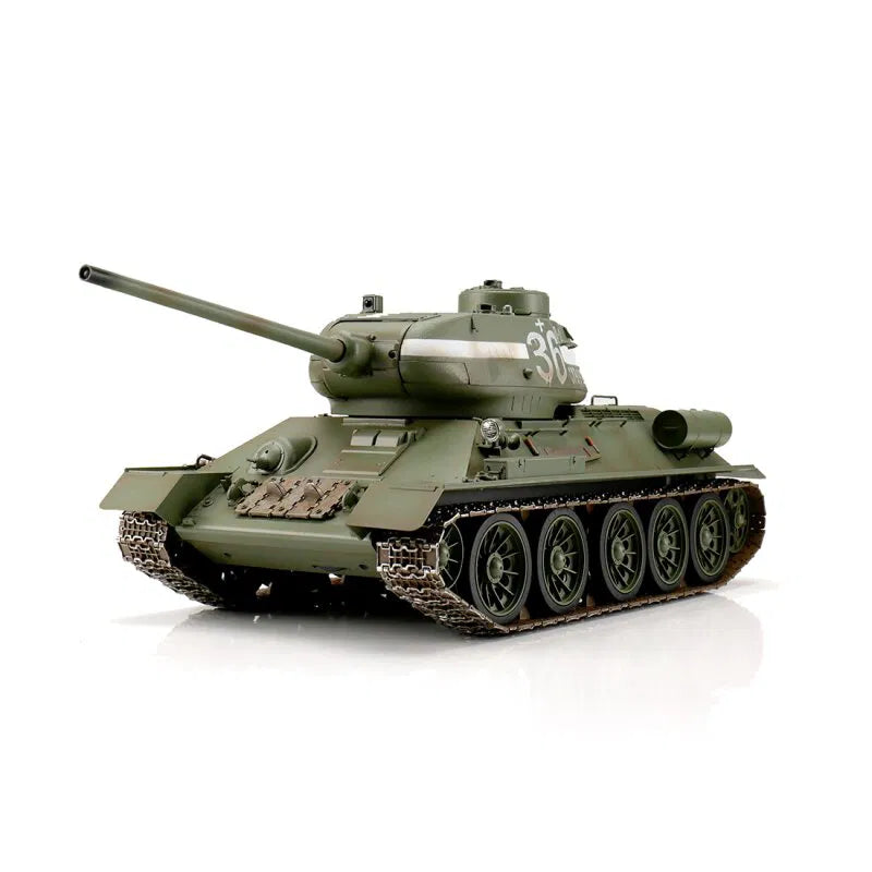 TORROトロ T34/85 砲身リコイ 戦車ラジコン　タイゲン　RC Remote Control Tank: Torro 1/16 RC T34-85 IR – The Tank Museum