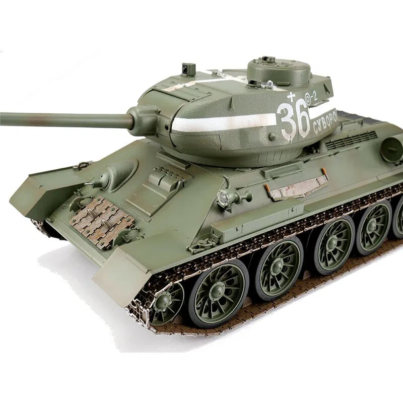 Remote Control Tank: Torro 1/16 RC T34-85 IR.