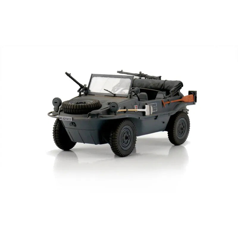 Remote Control Torro 1/16 Schwimmwagen Type 166 Grey Pre-Built Model [variant_option4]