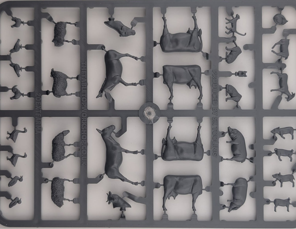 The Table Top Workshop 1/72 Farm Animals Scale Model [variant_option4]