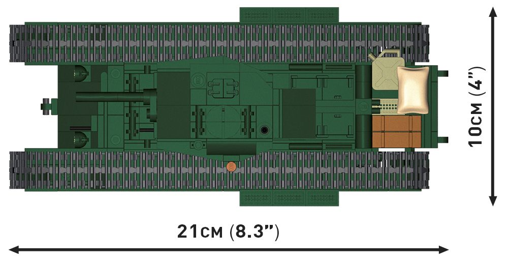 Cobi 1/35 Scale Mark IV Churchill