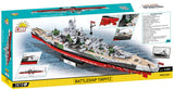 Cobi 1/300 Battleship Tirpitz Brick Model Kit Cobi