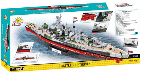Cobi 1/300 Battleship Tirpitz Brick Model Kit Cobi