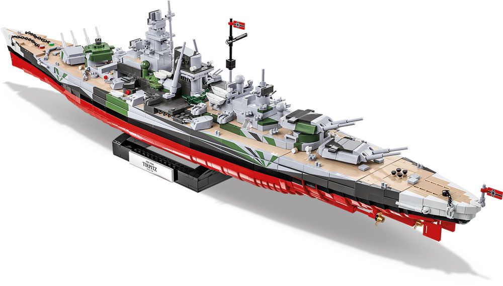 Cobi 1/300 Battleship Tirpitz Brick Model Kit Cobi