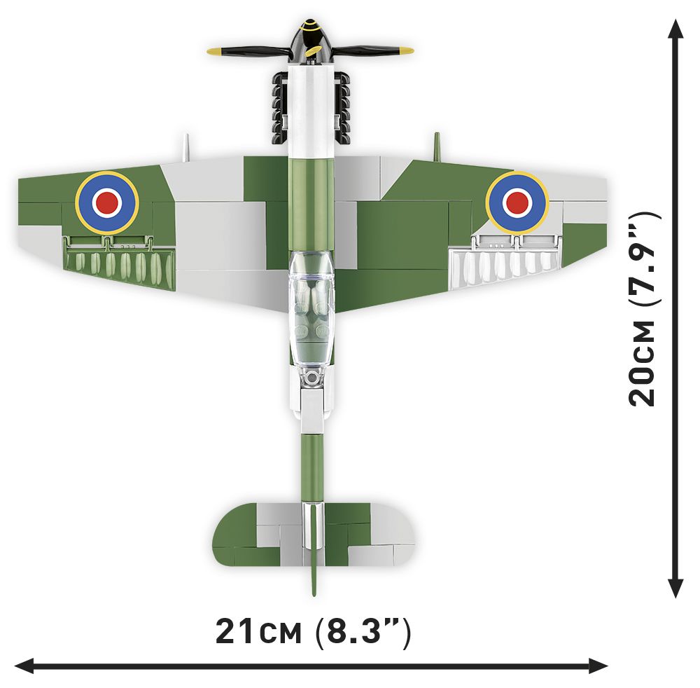 Cobi 1/48 Scale Spitfire Mk 16 Bubbletop Brick Model Kit Cobi