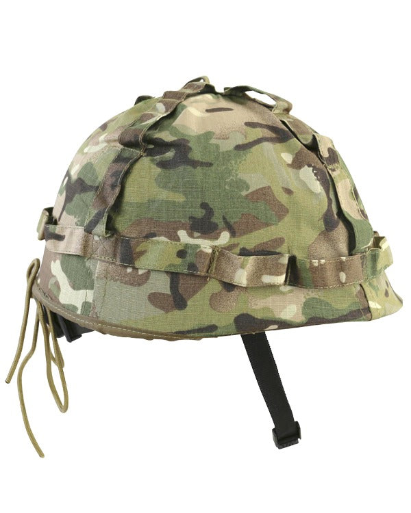 Camo Plastic Helmet with Cover Hat [variant_option4]