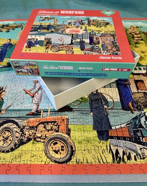 Women In Warfare 'She Stood Strong' Jigsaw Puzzle Jigsaw Puzzle [variant_option4]