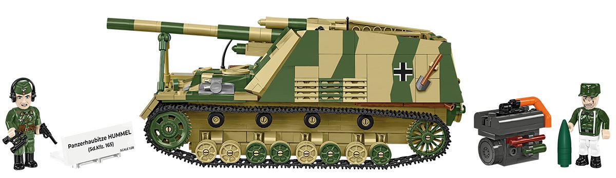 Cobi 1/28 SdKfz 165 Panzerhaubitze Hummel Brick Model Kit Cobi