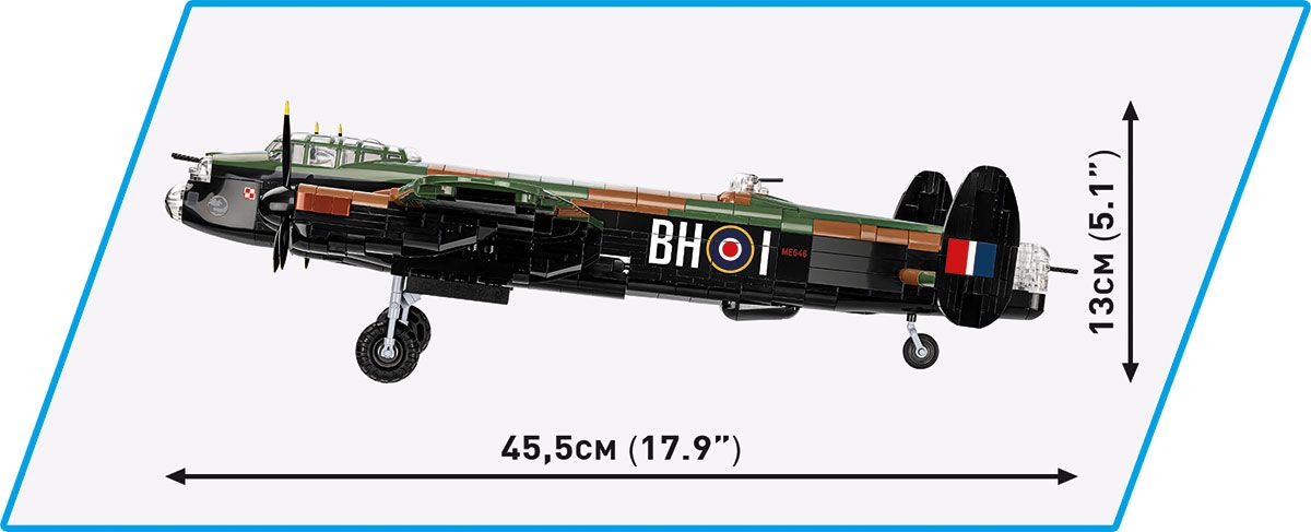 Cobi 1/48: Avro Lancaster B. III Brick Model Kit Cobi