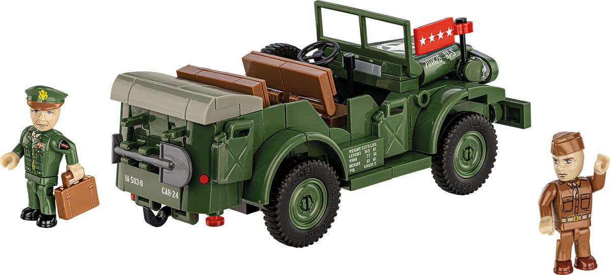 Cobi 1/35 Scale Dodge WC-56 Command Car Brick Model Kit Cobi