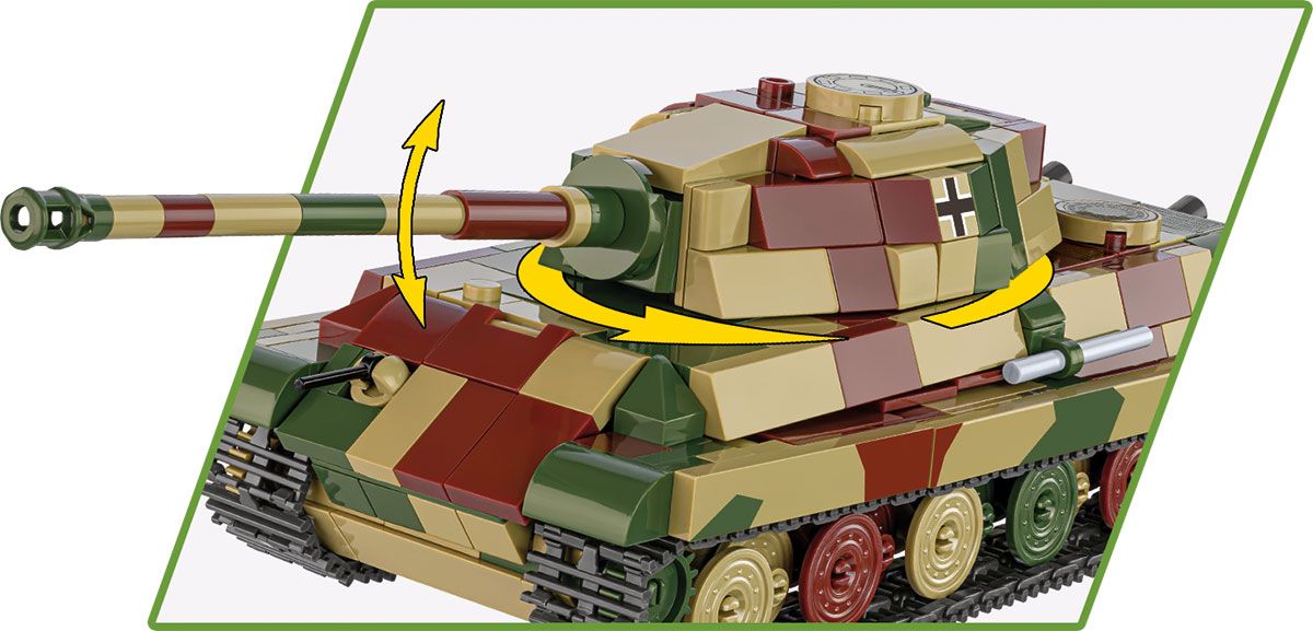 Cobi 1/48 Pz.Kpfw. VI B Tiger II Konigstiger – The Tank Museum