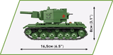 Cobi 1:48 KV-2 Brick Model Kit Cobi