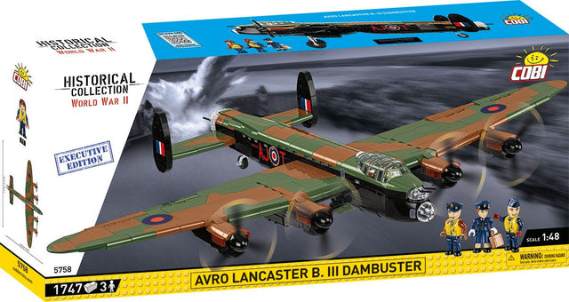 Cobi 1/48: Avro Lancaster B. III Dambuster - Executive Edition Brick Model Kit Cobi
