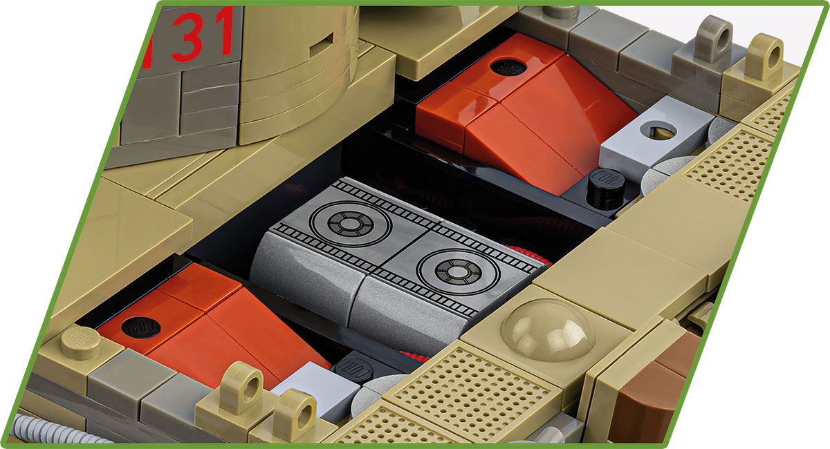 Cobi 1/28 Tiger 131 Upgraded Edition – The Tank Museum