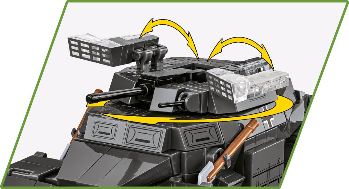 Cobi 1:28 Scale SD.Kfz. 222 Brick Model Kit Cobi