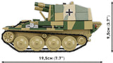 Cobi 1/28 SD.KFZ 138/1 Grille Ausf M Brick Model Kit Cobi