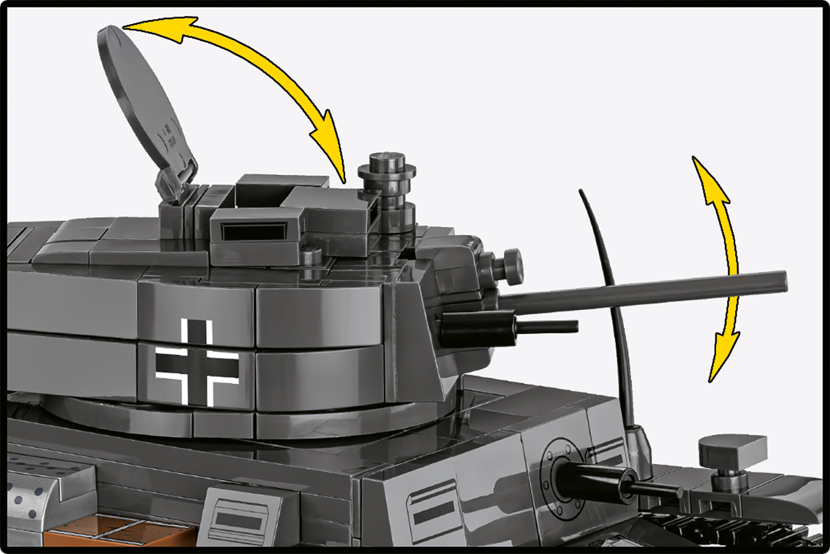 Cobi 1/28 Panzer 38T (CKD) LT VZ.38 Brick Model Kit Cobi