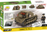 Cobi 1:28 Scale: Tankette TK-3 Brick Model Kit Cobi