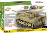Cobi 1/48 Scale Tiger 131 - Upgraded Brick Model Kit Cobi