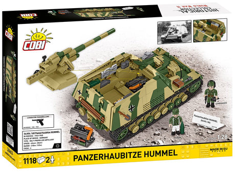 Cobi 1/28 SdKfz 165 Panzerhaubitze Hummel Brick Model Kit Cobi