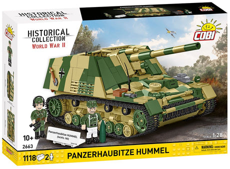 Cobi 1/28 SdKfz 165 Panzerhaubitze Hummel Brick Model Kit Cobi