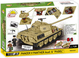 Cobi II WW Panzer V Panther Ausf. G Pudel, 1:28, 1133 k, 2 f - Seconde Guerre mondiale Cobi II WW Panzer V Panther Ausf. G Pudel, 1:28, 1133 k, 2 f - Seconde Guerre mondiale