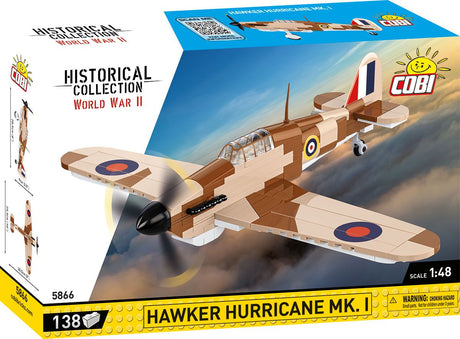 Cobi 1/48 Scale Hawker Hurricane Mk 1 Brick Model Kit Cobi