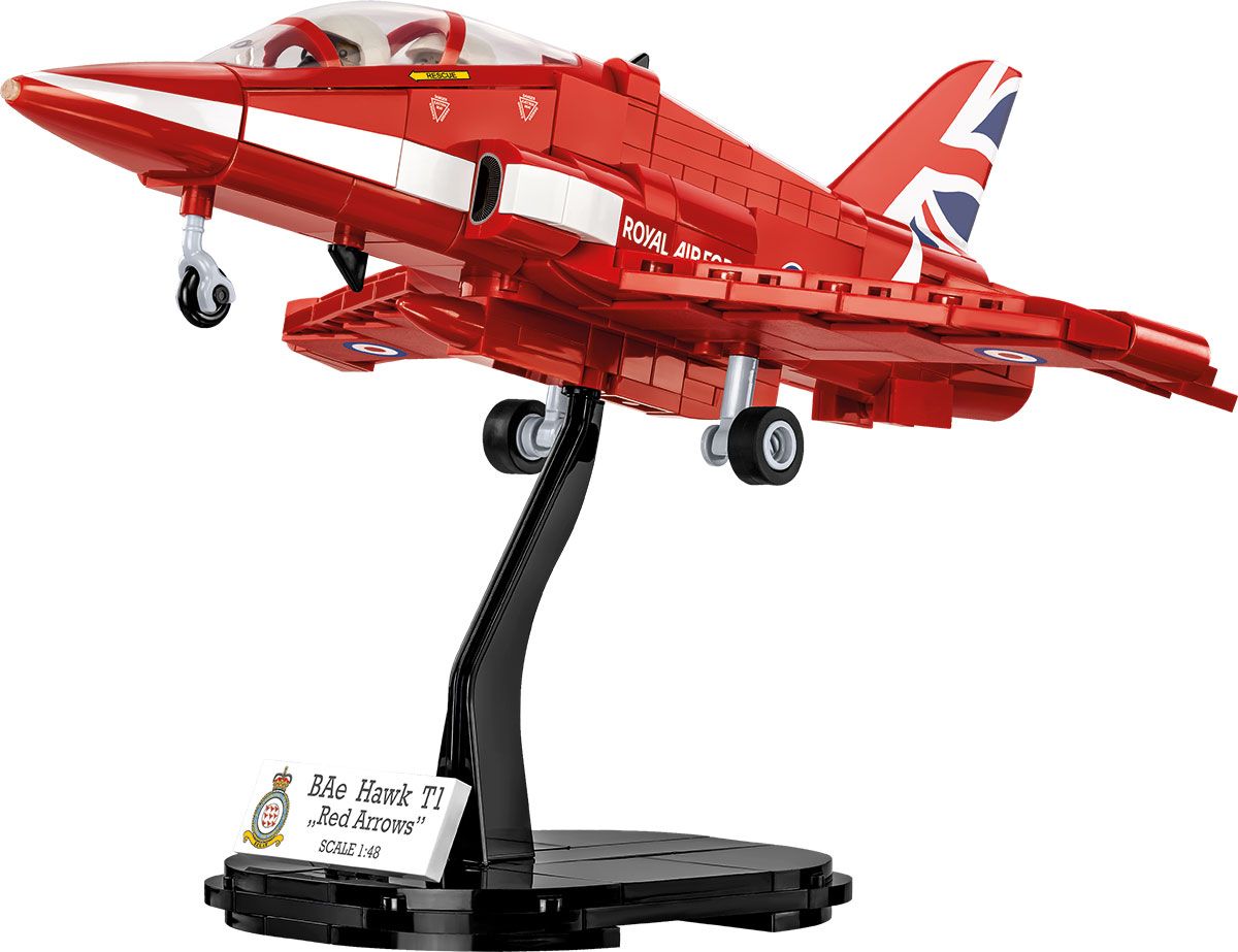 Cobi 1/48 Scale BAe Hawk T1 Red Arrows Brick Model Kit Cobi