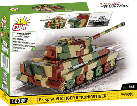 Cobi 1/48 Pz.Kpfw. VI B Tiger II Konigstiger Brick Model Kit Cobi