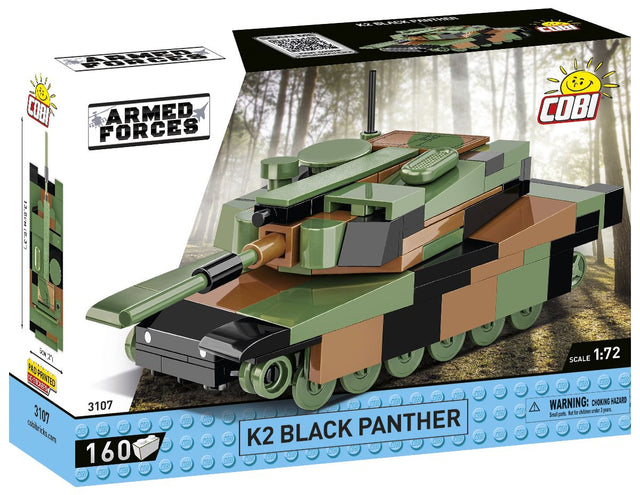 Cobi 1/72 K2 Black Panther Brick Model Kit Cobi