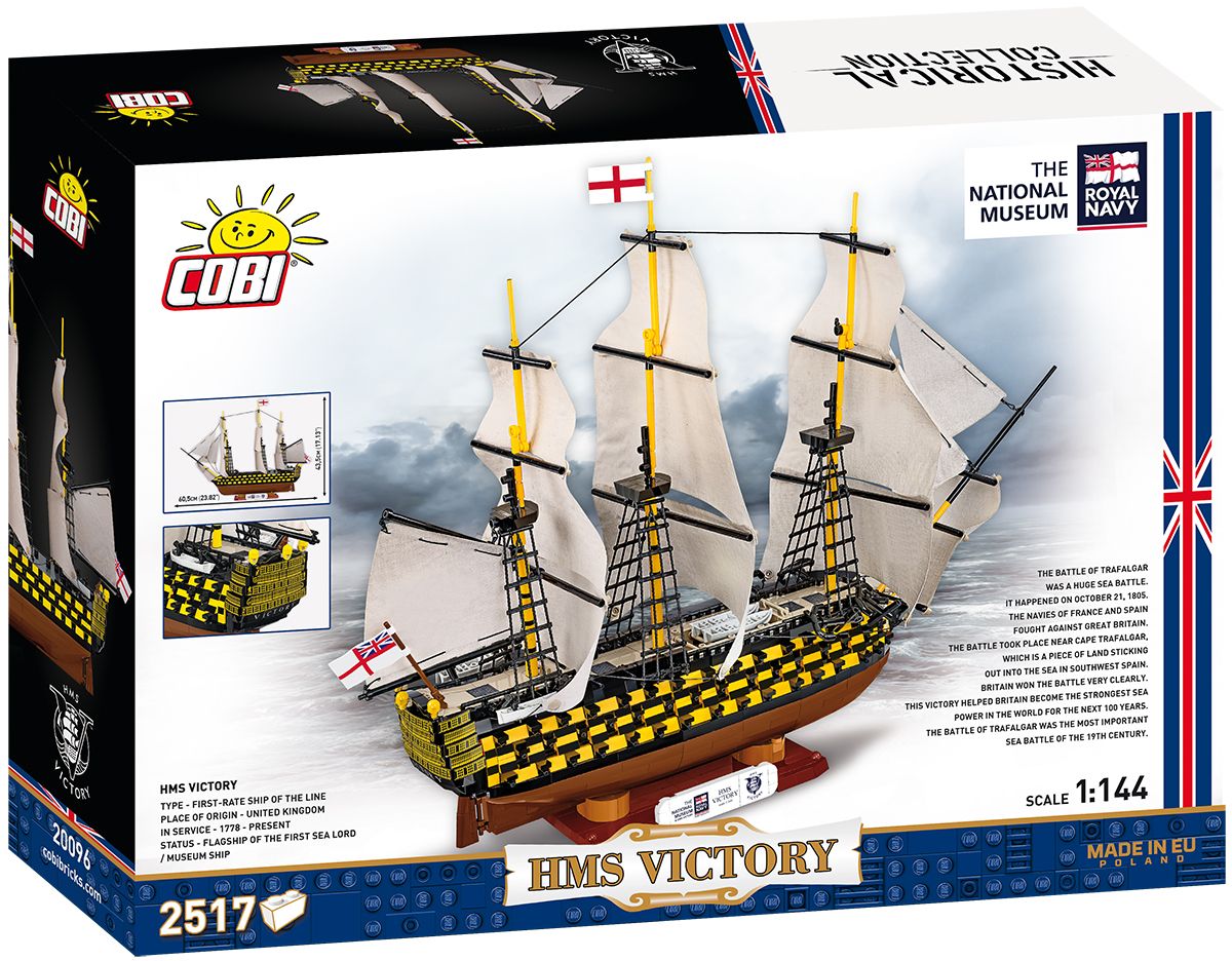 Cobi 1/144 Scale HMS Victory Brick Model Kit Cobi