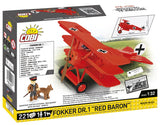 Cobi 1/32 Scale Fokker Red Baron Brick Model Kit Cobi
