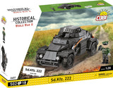 Cobi 1:28 Scale SD.Kfz. 222 Brick Model Kit Cobi