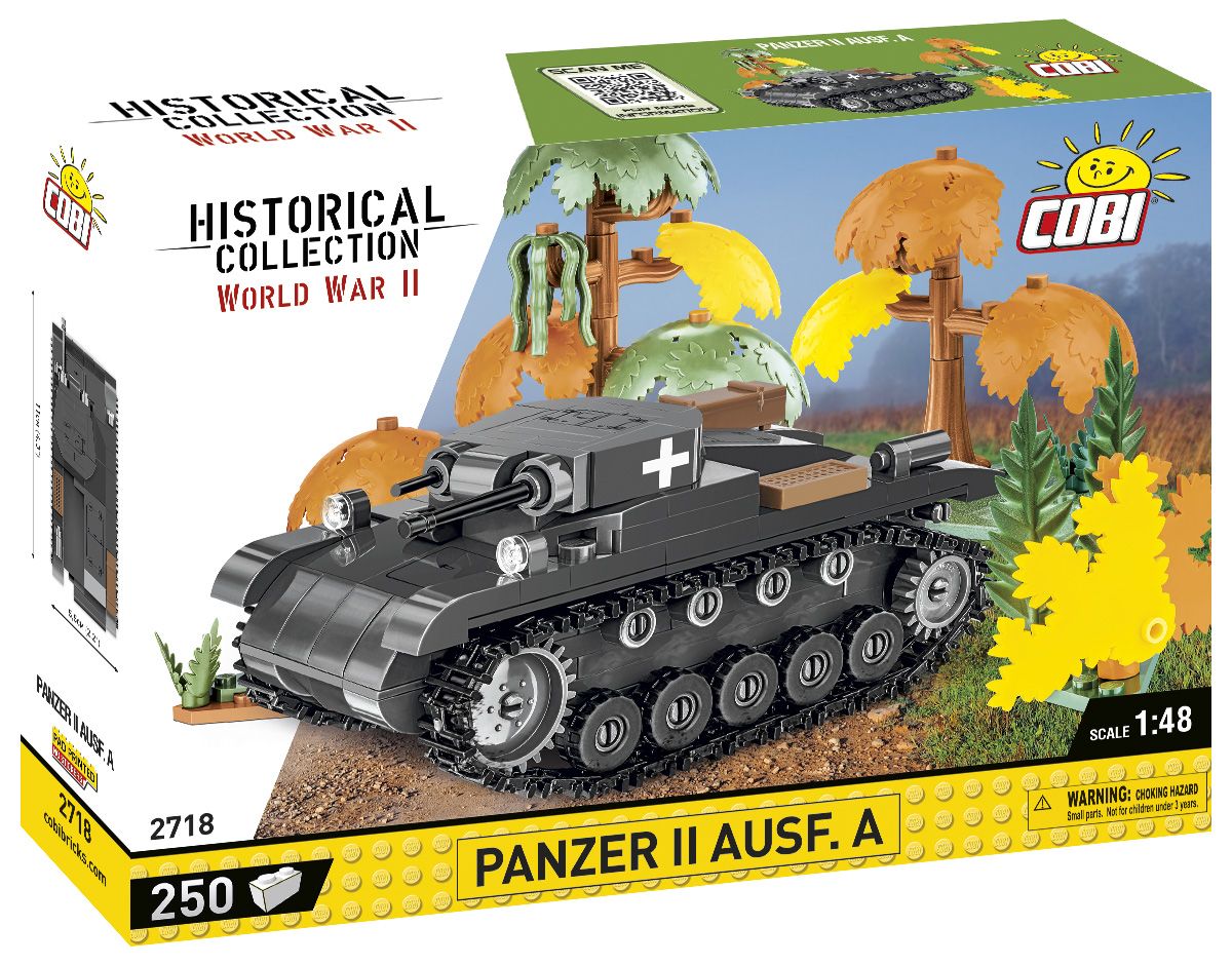 Cobi 1/48 Scale Panzer II Ausf. A Brick Model Kit Cobi