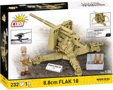 Cobi 1/35 8.8cm Flak 18 Brick Model Kit Cobi
